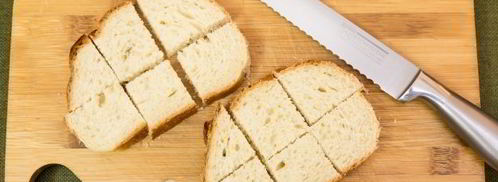 мини-бутерброды с бри, тапенадой и вялеными помидорами. Шаг 3