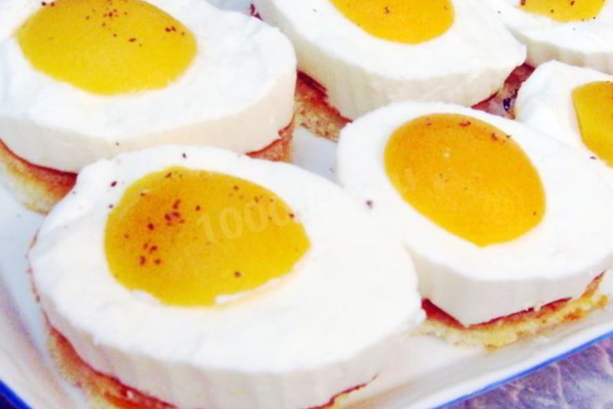 Рецепт пирожное бутерброд с яйцом