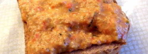 сухарики бутербродные с грибной икрой. Шаг 6