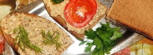 вкусные бутерброды с грибами. Шаг 8