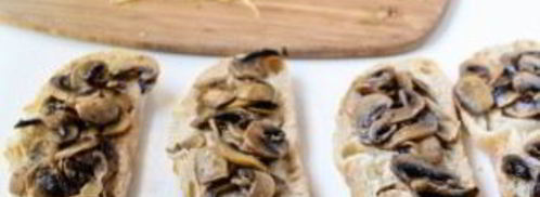 запеченные бутерброды с грибами. Шаг 5