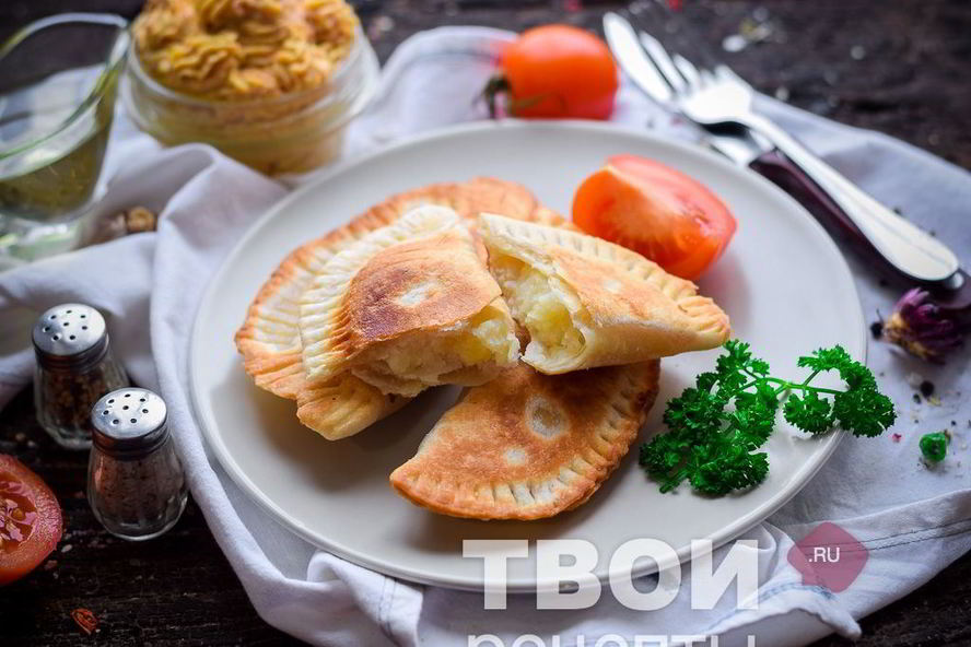 Рецепт чебуреков с картошкого