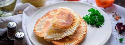 чебуреки с картошкой. Шаг 8