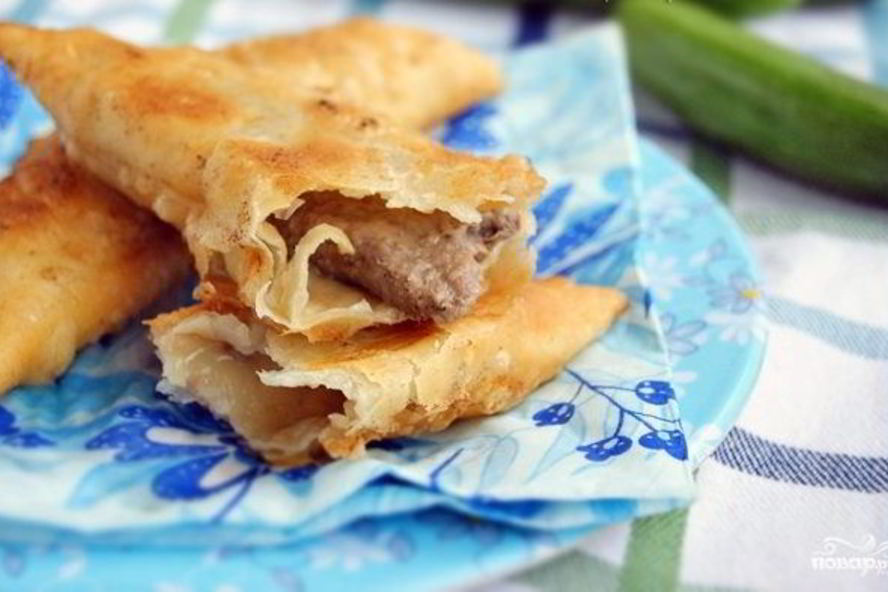 Рецепт крымские чебуреки