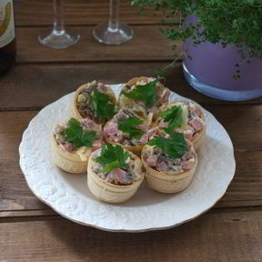 Закуска из шампиньонов