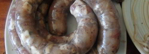 деревенская пальцемпханная колбаса. Шаг 7