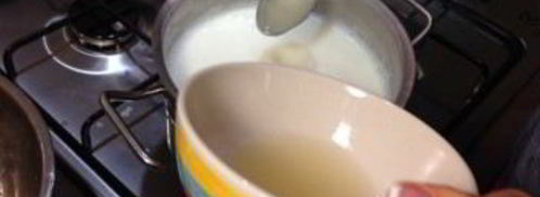 домашний сыр из молока. Шаг 4