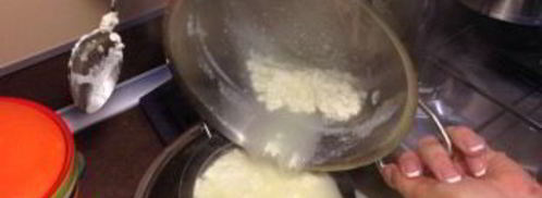 домашний сыр из молока. Шаг 6