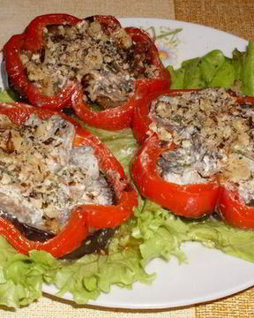 Фантазия на тему баклажана и грибов