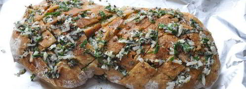 фаршированная чабатта. Шаг 6