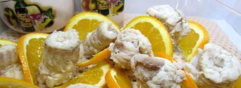 филе камбалы в апельсиновом желе. Шаг 11