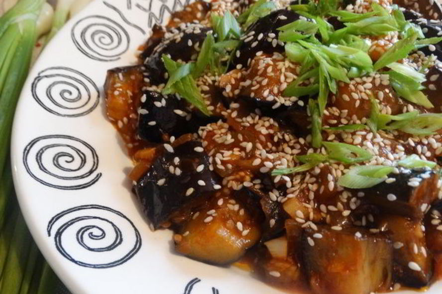 Рецепт горячей закуски иза баклажана в острома соусе