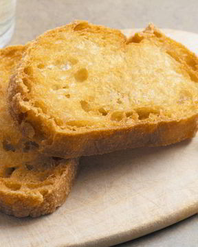 Гренки с чесноком