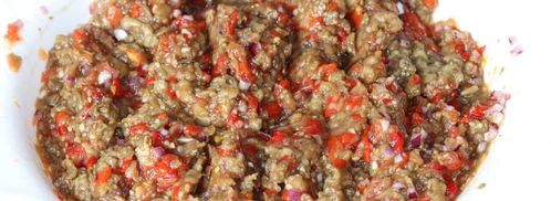 баклажанная икра в духовке. Шаг 20