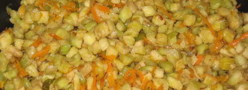 баклажановая икра. Шаг 13