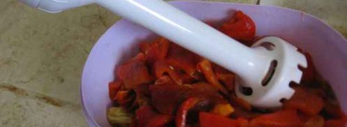 икра баклажанная с красным перцем. Шаг 24