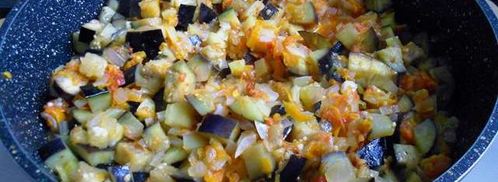 икра баклажанная жареная. Шаг 9