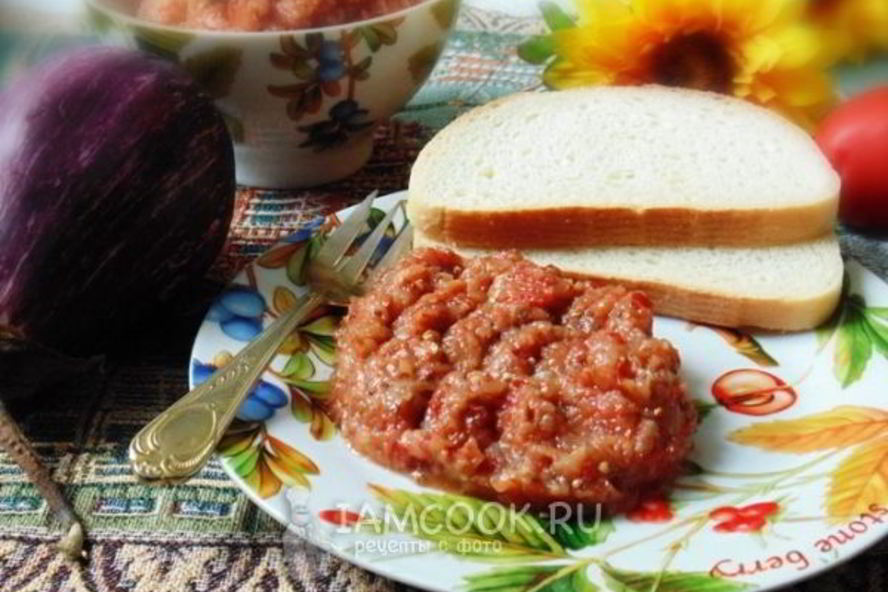 Рецепт икра из баклажанов и перца по-донецки