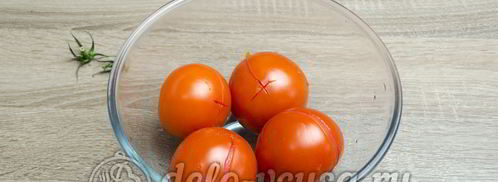 икра из баклажанов со свежими помидорами. Шаг 5