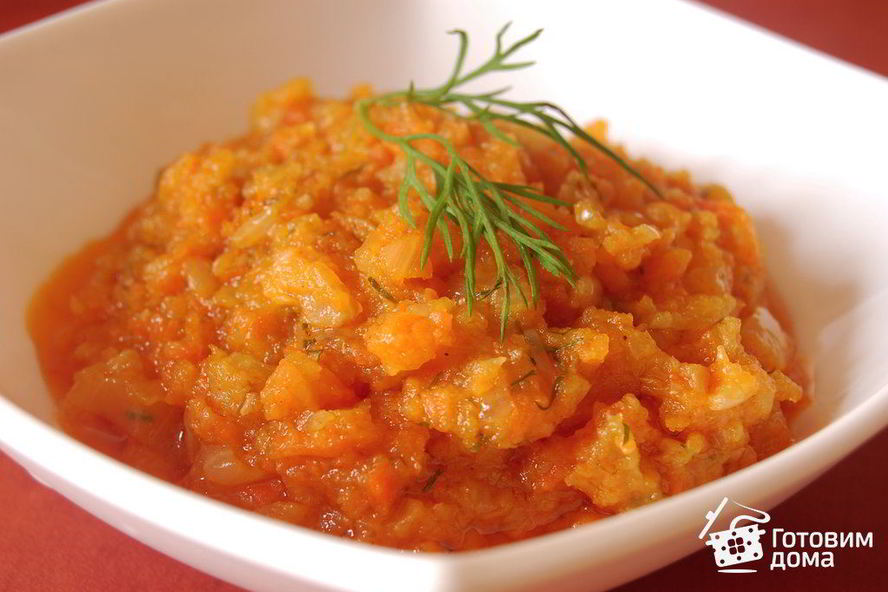 Рецепт икра из кабачков