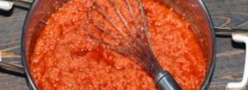 икра из манки. Шаг 2