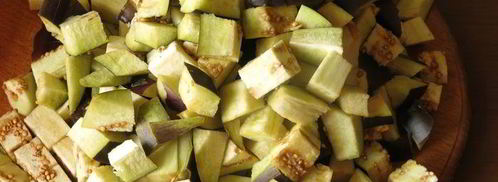 икра из тыквы и баклажанов. Шаг 3