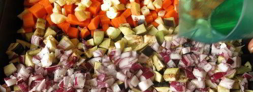 икра из тыквы и баклажанов. Шаг 6