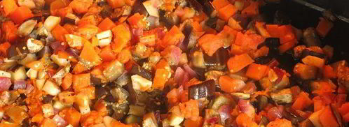 икра из тыквы и баклажанов. Шаг 8