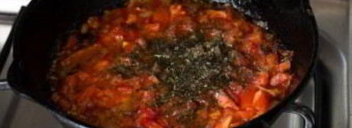 икра из запеченных баклажанов. Шаг 5