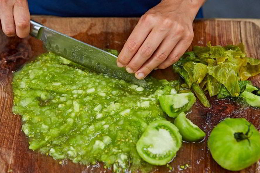 Рецепт икра из зеленых помидоров