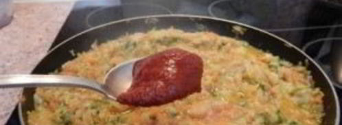 икра кабачковая с помидорами и морковью. Шаг 7