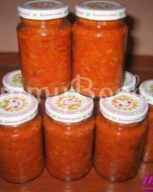 Икра кабачковая