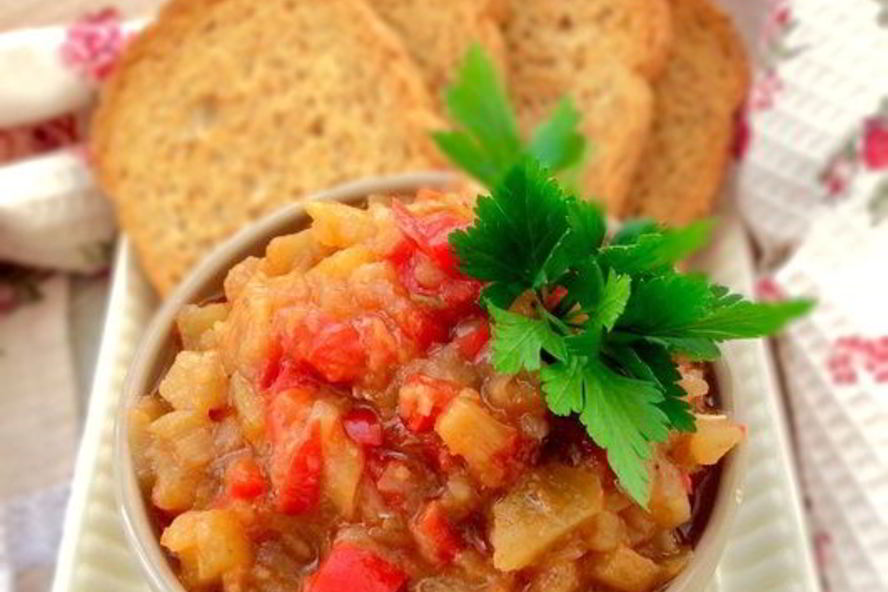 Рецепт икра заморская — баклажанная