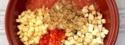 икра заморская — баклажанная. Шаг 6