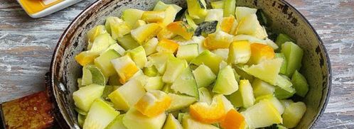 кабачковая икра из замороженных овощей. Шаг 2