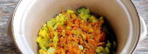 кабачковая икра из замороженных овощей. Шаг 5