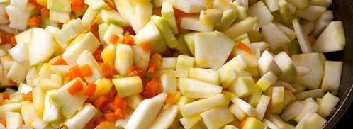 кабачковая икра кусочками. Шаг 7