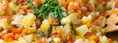 кабачковая икра кусочками. Шаг 10