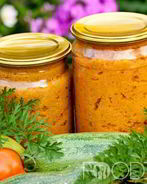 Кабачковая икра с майонезом