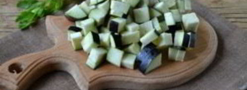 кабачково-баклажанная икра на зиму. Шаг 3