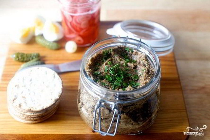 Рецепт постная грибная икра