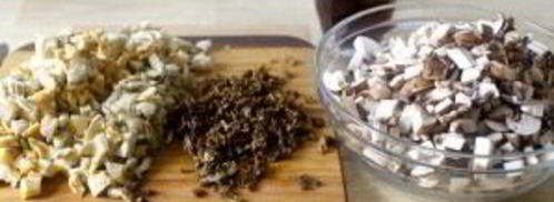 постная грибная икра. Шаг 3