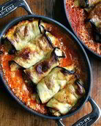 Итальянские инвольтини из баклажана