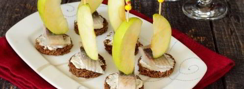 канапе с сельдью. Шаг 8