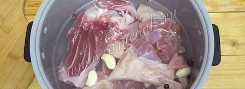 холодец в мультиварке. Шаг 6