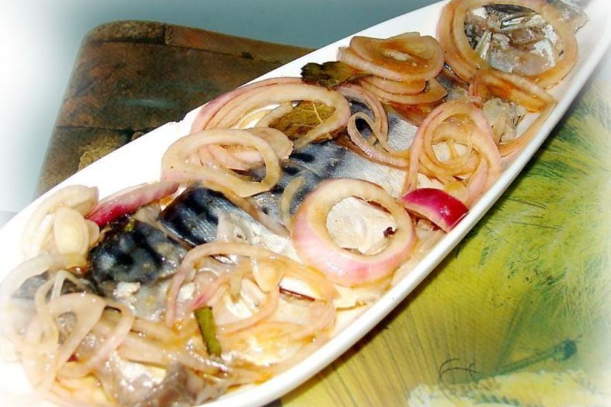Рецепт маринованная скумбрия по-бразильски