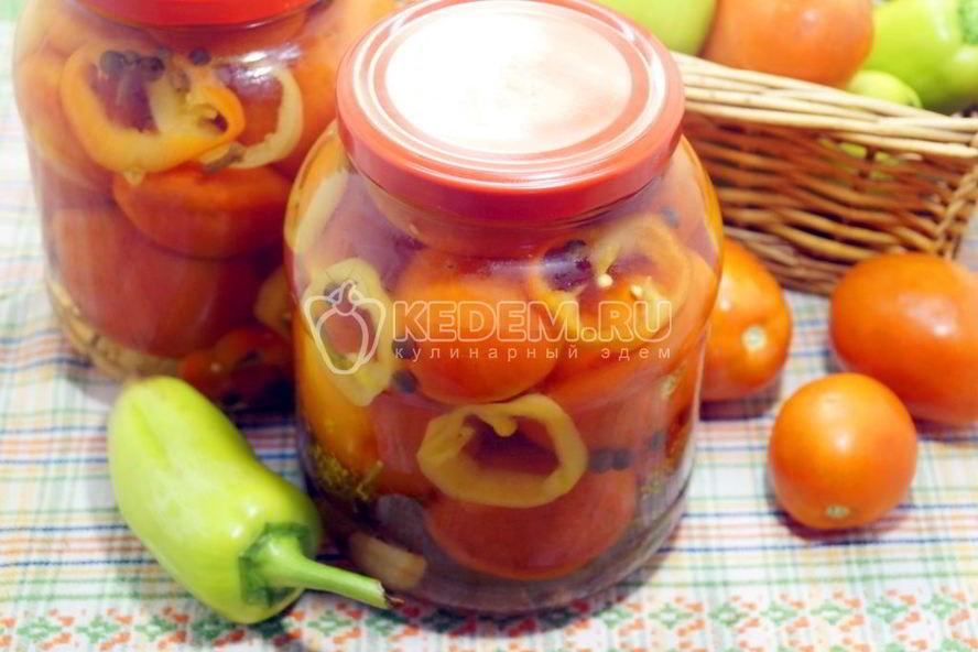 Рецепт маринованных помидоров с лимонного кислотого