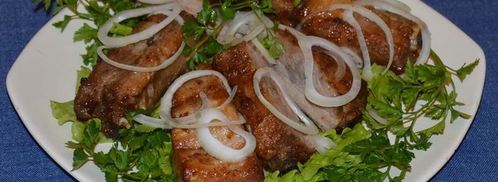 маринованные свиные ребрышки в медово-соевом соусе. Шаг 8