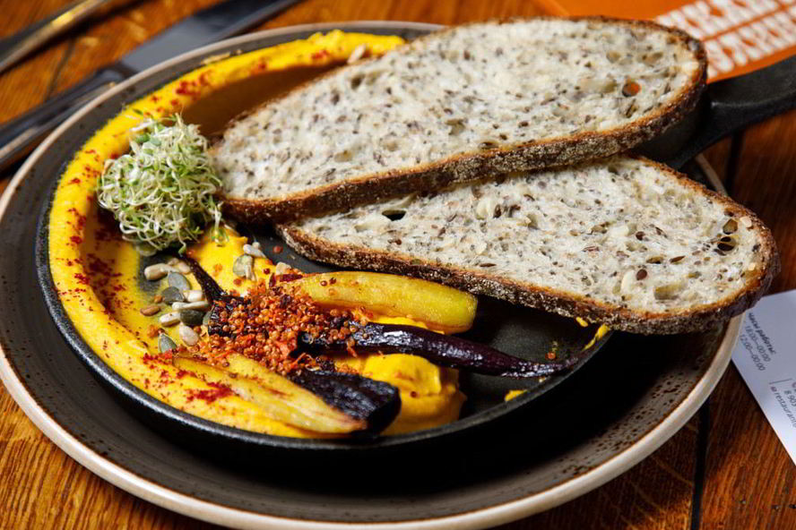 Рецепт морковный хумус