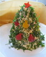 Новогодняя закуска Елочка